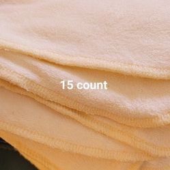 16 Babygoal Reusable Bamboo Cloth Inserts For Diaper