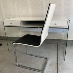 Desktop And Chair