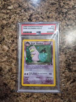 PSA 10 2000 POKEMON ROCKET DARK SLOWBRO HOLO