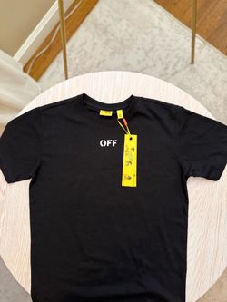 Off white brand new t shirt kids Medium  14 years
