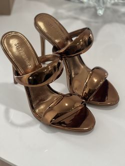 Saturn bronze Steve Madden Heels