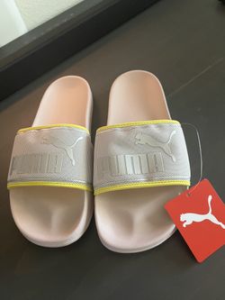New Puma Pink Slides