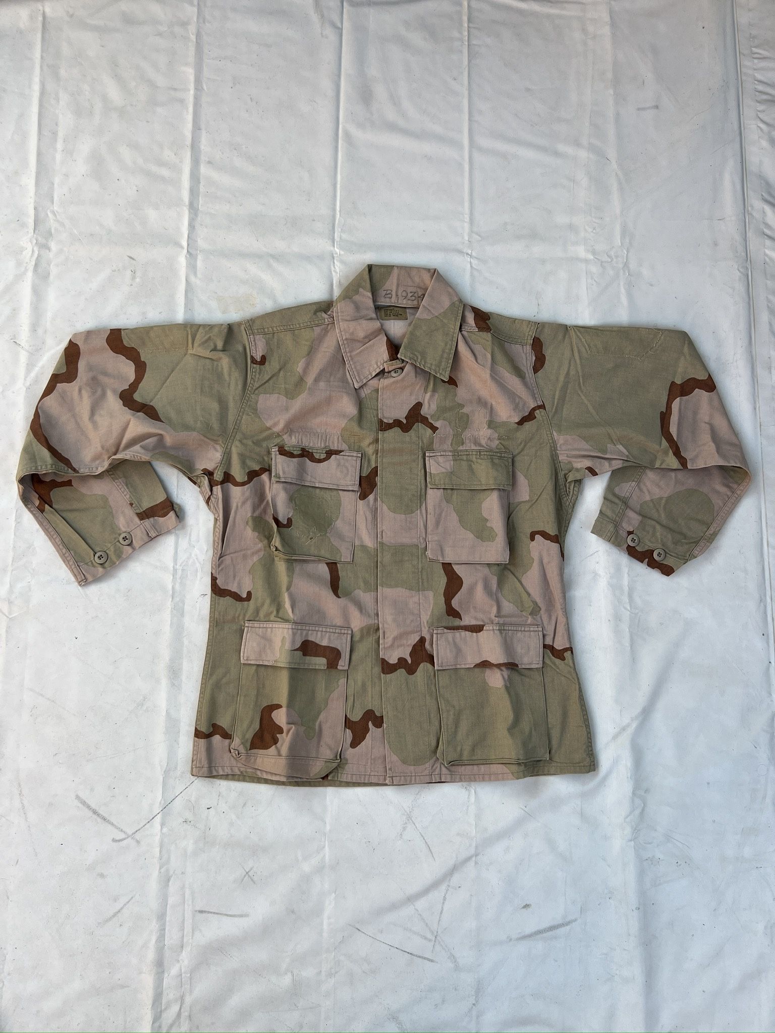 US Military 3-Color DCU BDU Shirt, Size Medium-Regular (1)