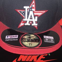 Los Ángeles Dodgers 4th Of July Hat 7 3/8
