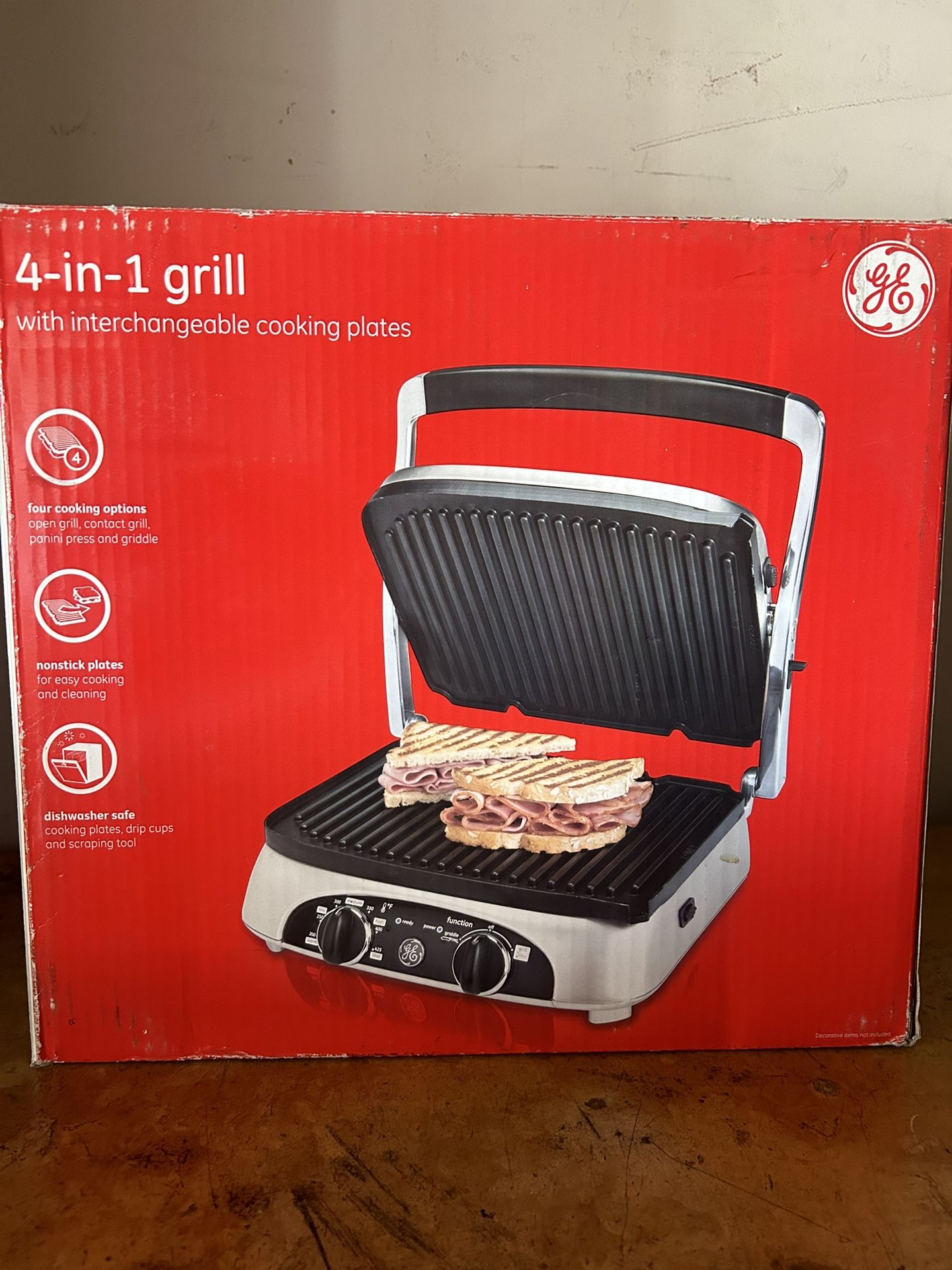 4 In 1 GE Grill