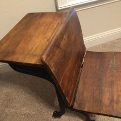 Antique School Desk