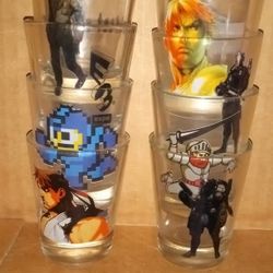 8 capcom shot glass e3 promo items 
