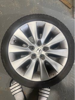 19 inch Honda rims and tires
