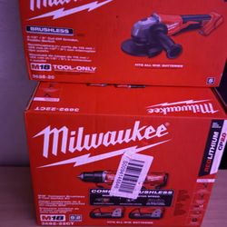Milwaukee M18 Combo Set/ M18 Grinder 