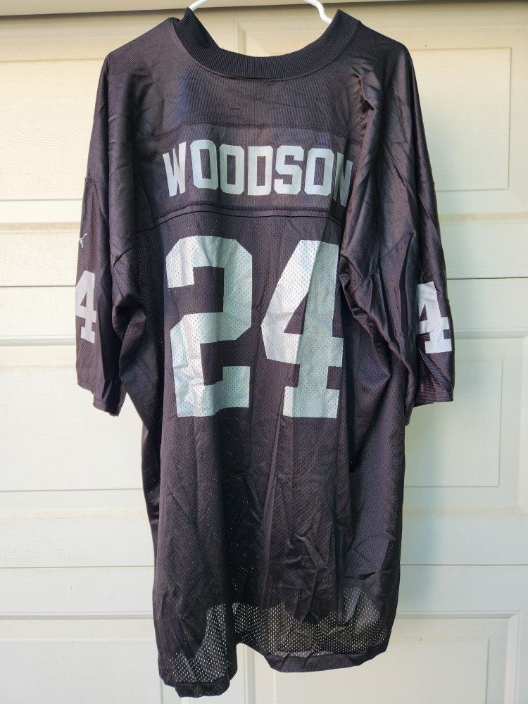 Vintage Raiders Charles Woodson Jersey Men's 2XL Puma XXL 90's NFL Football HOF
