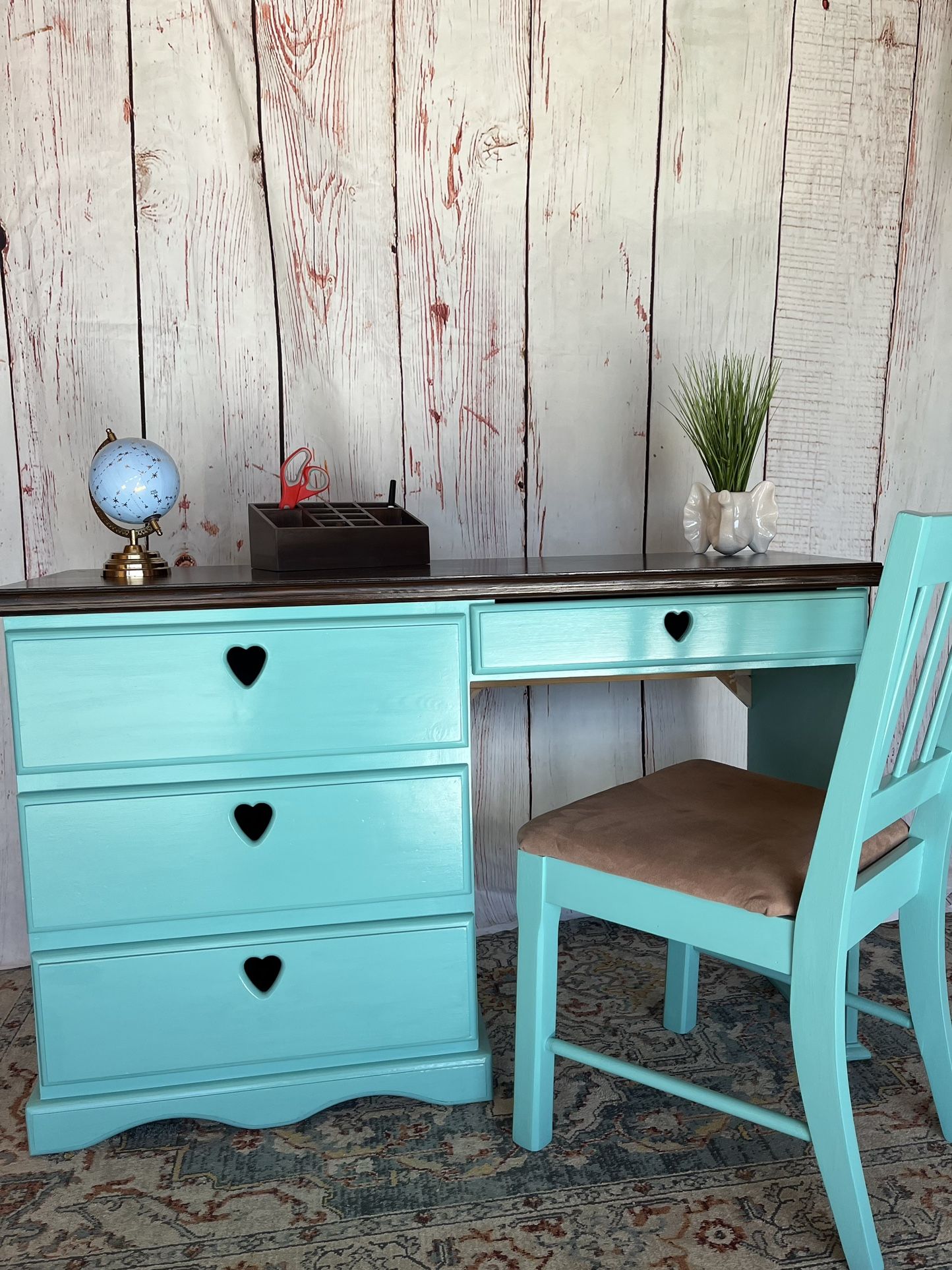 4 Drawer Writing Desk.