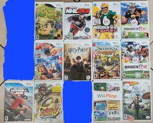 NINTENDO Wii GAMES