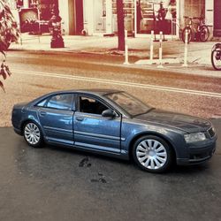 1:26 Scale Audi A8 Sedan Diecast Metal Car.