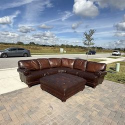 Free Delivery- Genuine Real Sectional in Really Good Condition
