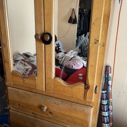 wood dresser 