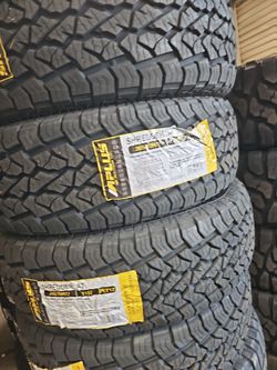 New set of tires aplus all terrain 265 70 17