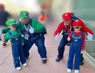 Kids Costumes Mario & Luigi Super Bros