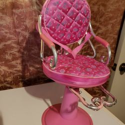 Salon Chair Floral Design Pink Battat  Toys 