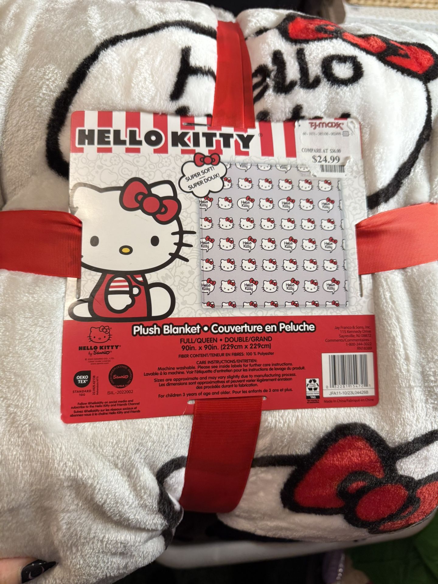 New Hello kitty blanket