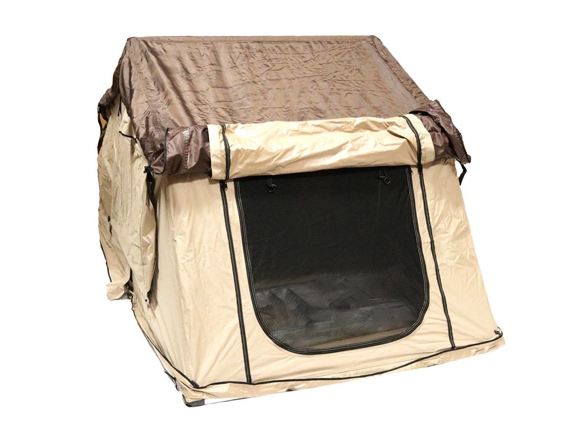 Universal Full Fold Out Tent with Bed Board and Ladder