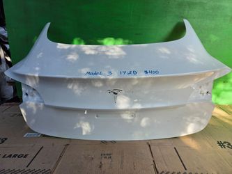 TAILGATE TESLA MODEL 3 TRUNK 2017 2018 2019 2020 OEM