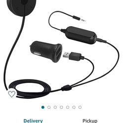 BESIGN BK01 Bluetooth Car Kit, Wireless Receiver for Phone Bluetooth Handsfree Talking and Music Streaming