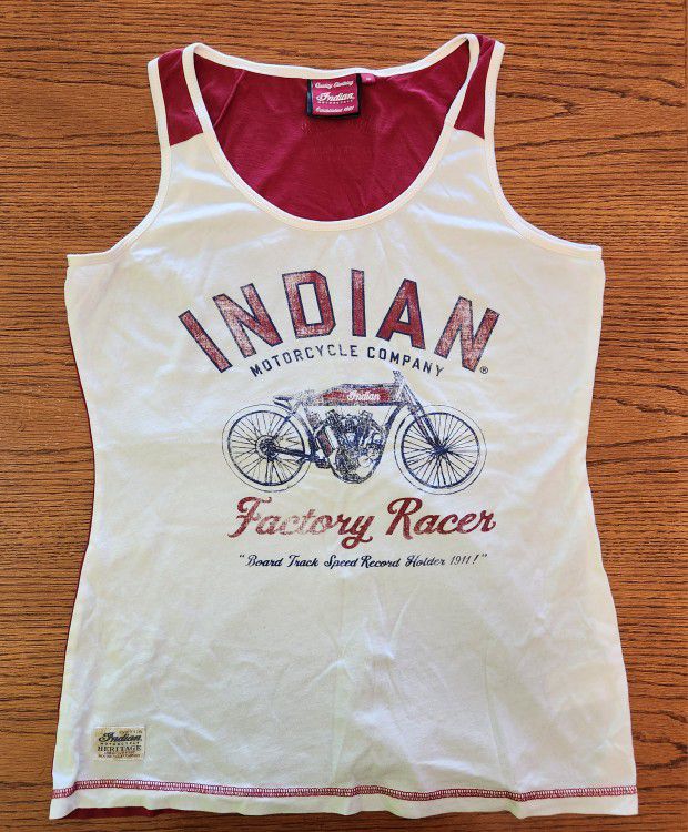 INDIAN MOTORCYCLE COMPANY TANK TOP,  WOMENS  M