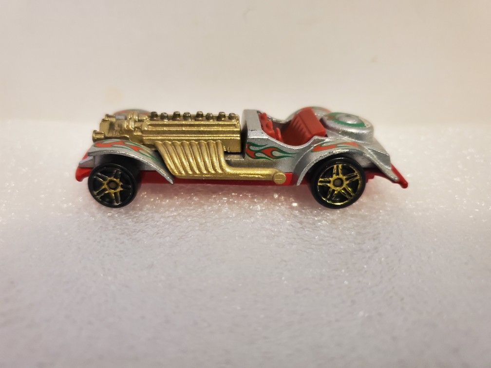 2009 Hot Wheels Holiday Hot Rods Sweet 16 Metallic Gold Walmart Exclusive
