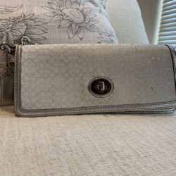 Coach Silver Wallet 