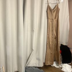 Beige Overall 