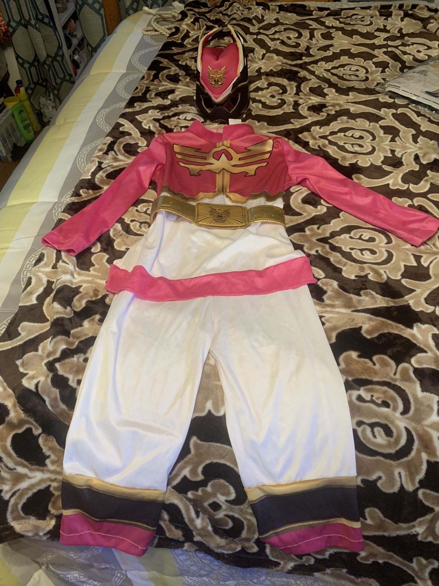 Girls Toddler Costume  Power Rangers  Size  4  