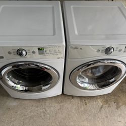 Whirlpool Front  load Washer And Dryer 