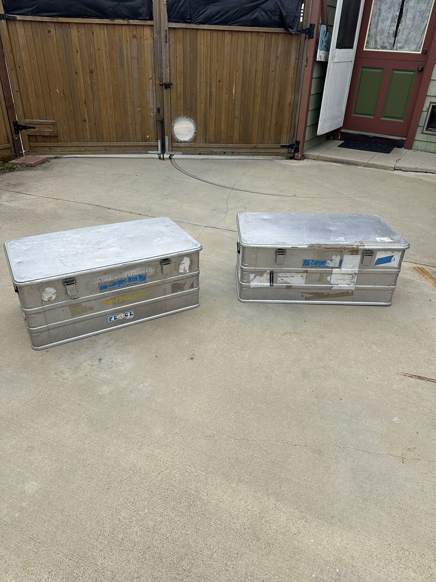Zarges Aluminum  Storage Boxes