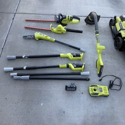 Ryobi Lawn Care Set