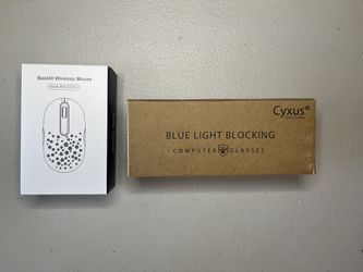 Mouse And Computer Glasses