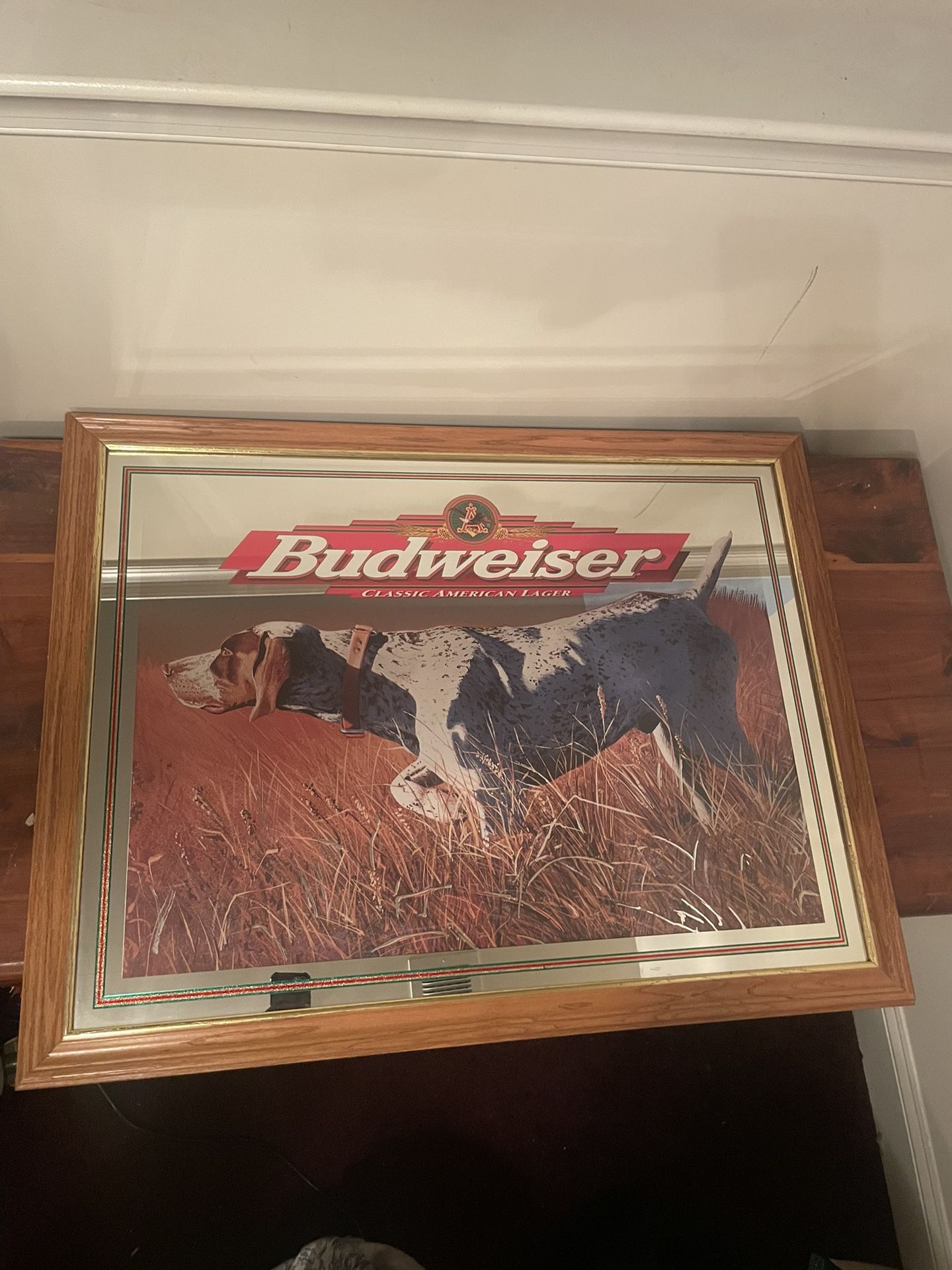 Budweiser Bar Mirror
