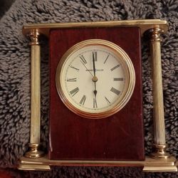Howard Miller Mantel Or Desk Clock