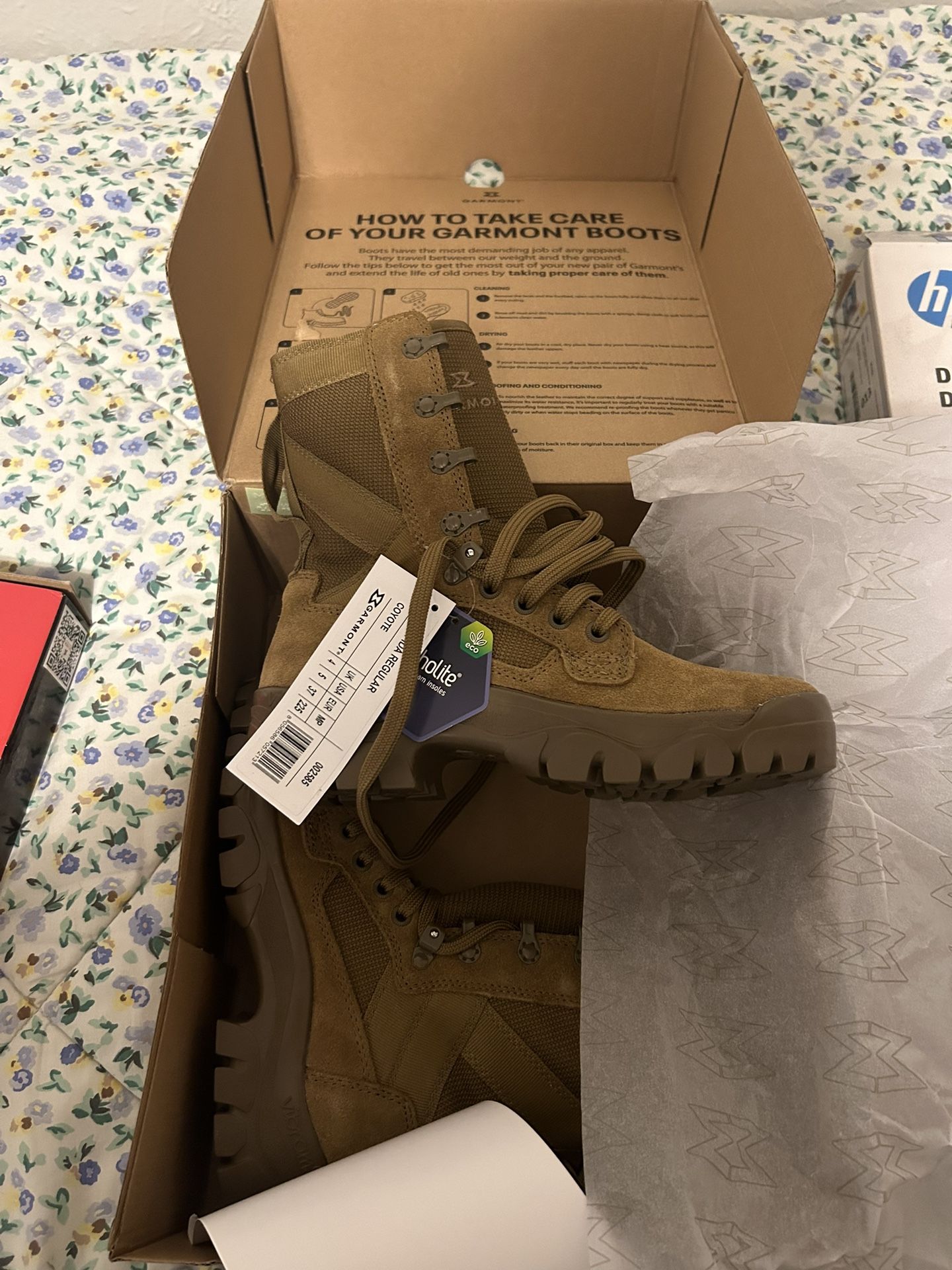 Brand new military shoes