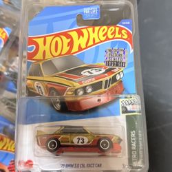 Hot Wheel Super Treasure Hunt 73 BMW 3.0 CSL Factory Sealed 