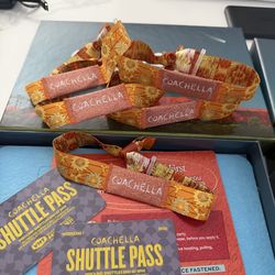 Coachella weekend 1 ticket wristbands