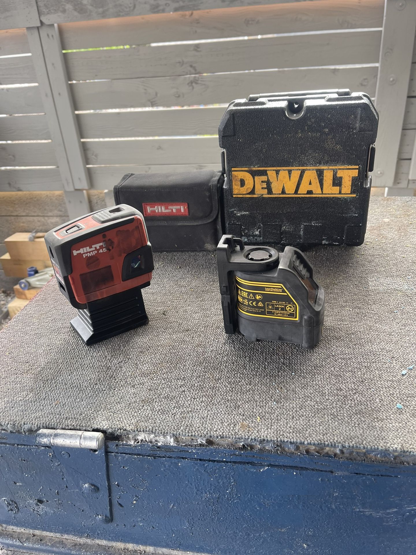 Leiser Hilti $300 Y Leiser Dewalt $150