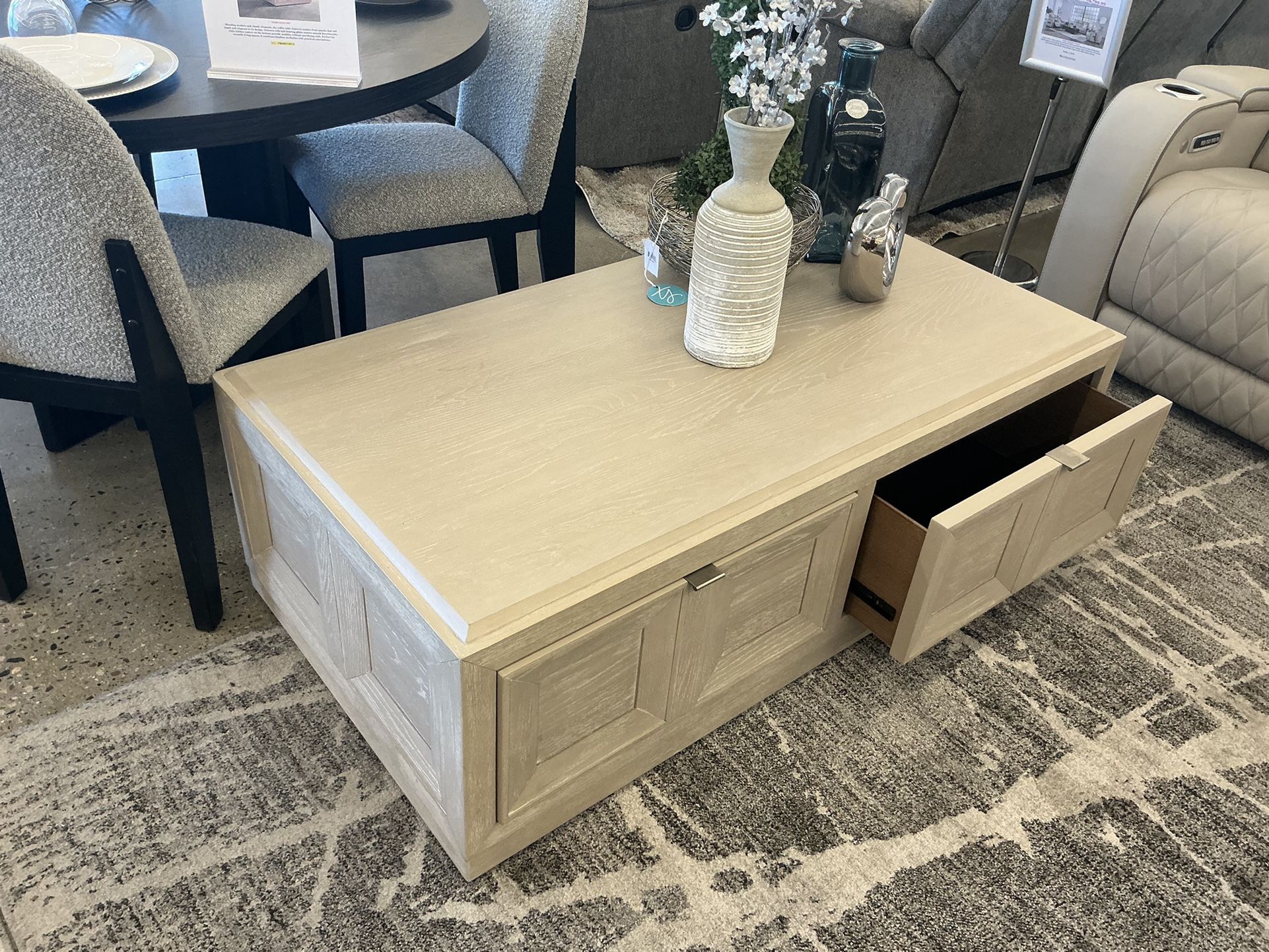 Beautiful Gliding Coffee Table