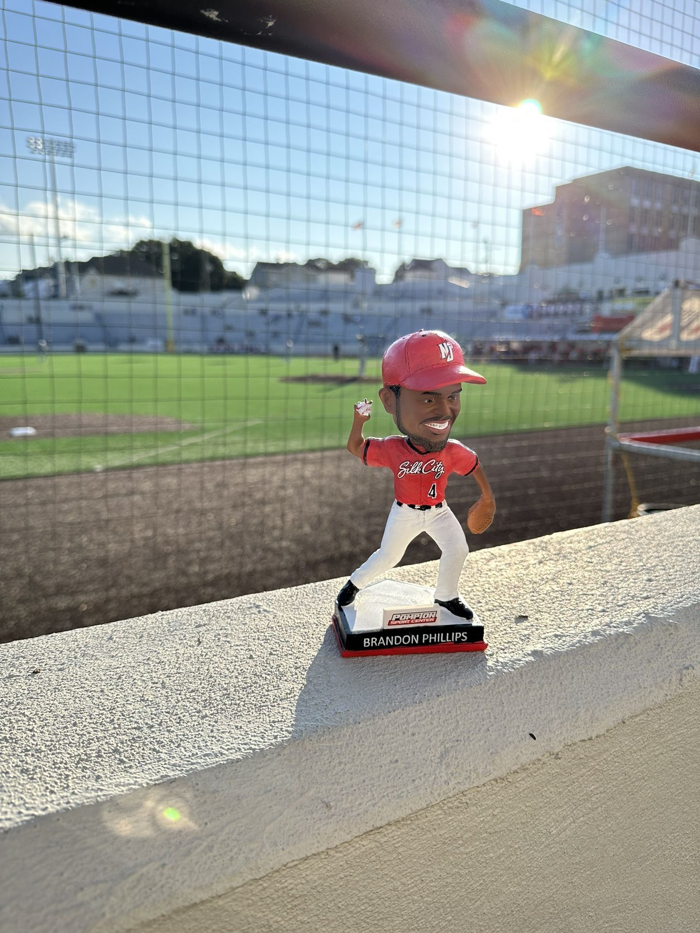 NJ Jackals Brandon Phillips Bobblehead SGA 8/19/23