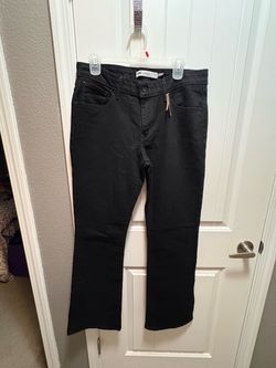 Women’s Black Levi’s Bootcut Denim Curve Jeans (Size 23/31)