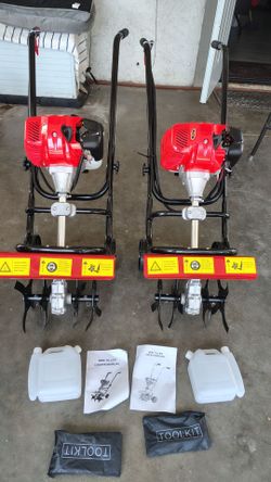 NEW 52cc gas tiller cultivator NUEVO