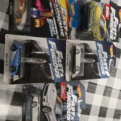 Lot Of 5 Rare Fast And Furious Diecast 