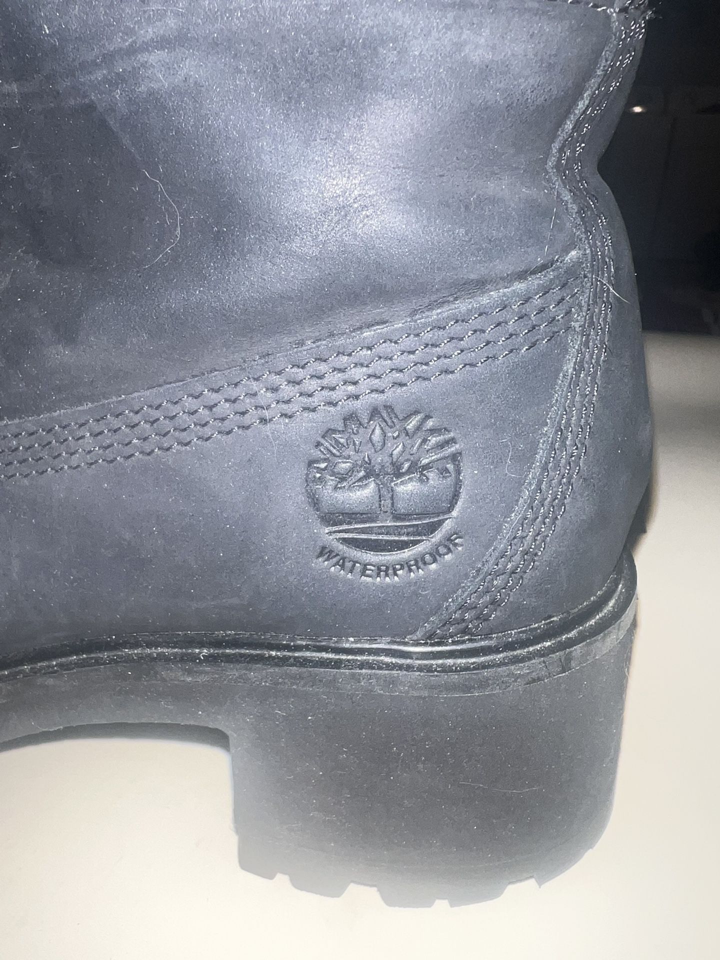 Black Timberlands Boots For Women 6.5