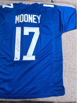 Darnell Mooney Autograph Custom Jersey - Beckett Coa - New York Giants