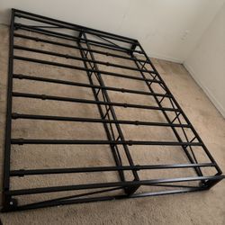 Queen bed frame platform