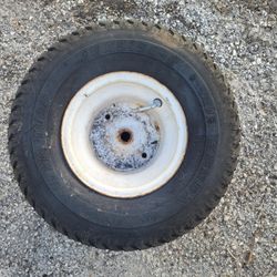 ((READ AD))(($40 EACH))((18X9.5X8 Craftsman/Johndeere Wheel)) Riding Mower 